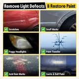 Carfidant Scratch Repair and Swirl Remover -  Polishing & Waxing Kits - Compound for Vehicles Paint Repair - 8.4 fl. Oz.