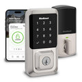 Kwikset Halo Wi-Fi Smart Lock, Keyless Entry Door Deadbolt, Geofence Auto-Unlock, Grade AAA Certified