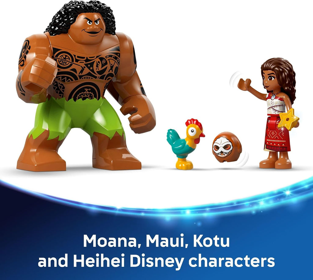 LEGO Disney Moana 2 Kakamora Barge Kids Play Building Set (43258)