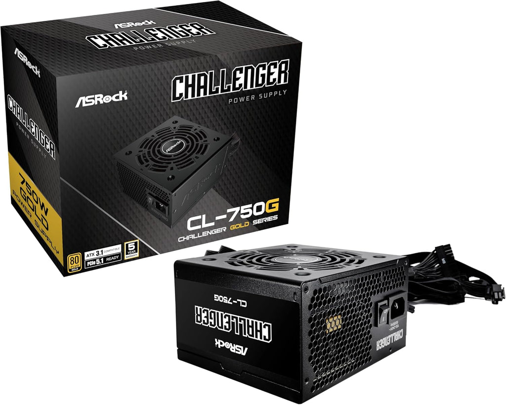 ASROCK Challenger Power Supply - CL-750G - NIB/Factory Sealed