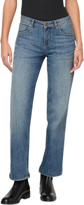 DUER Women's Performance Denim Mid Rise Straight Jean  28W x 28L