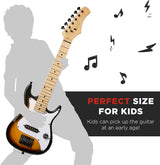 Best Choice Products - Kids Electric Guitar Beginner Starter Kit w/ 5W Amplifier - 30" Length - Sunburst