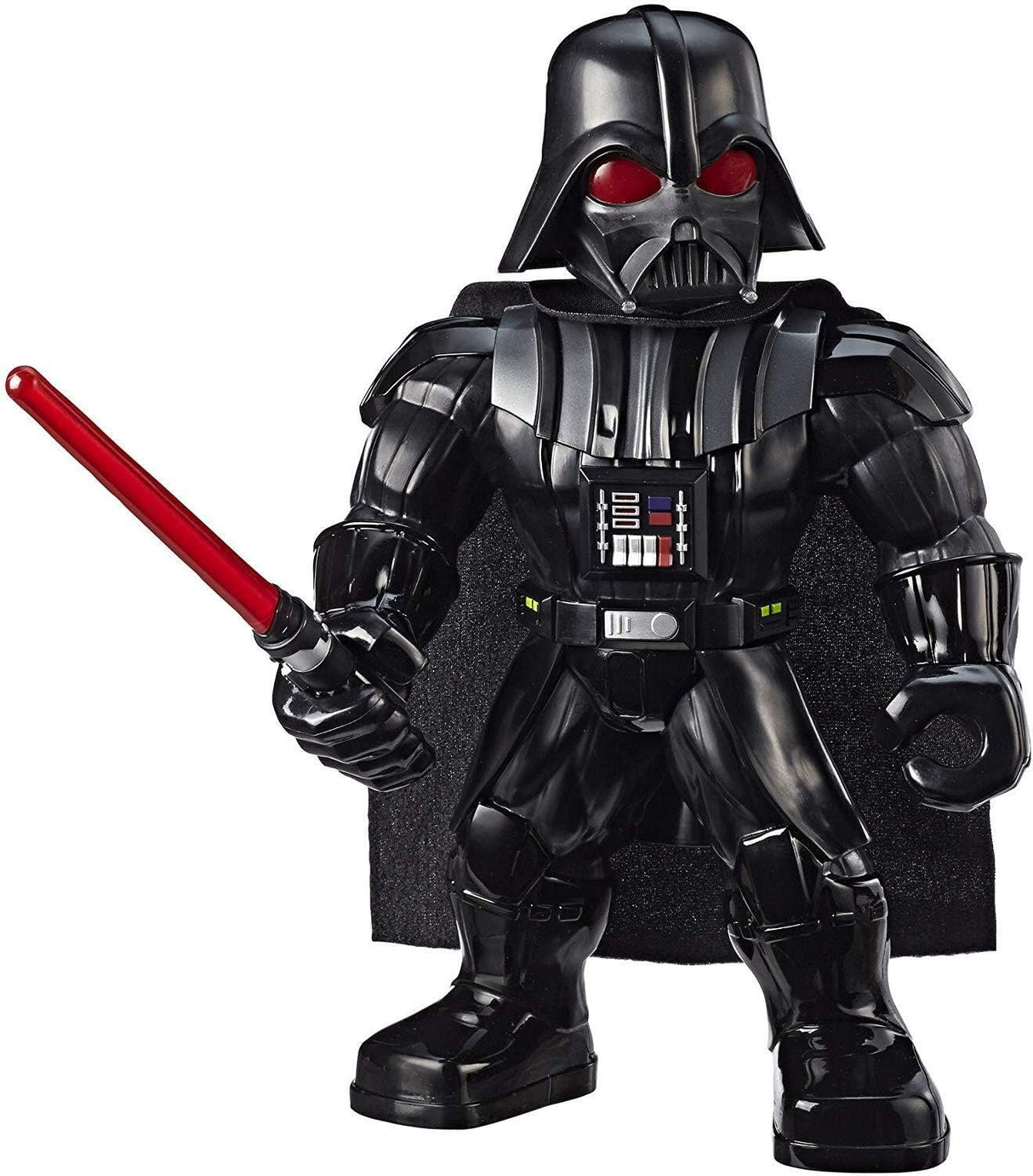 Playskool Star Wars Galactic Heroes Mega Mighties Darth Vader 10' Action Figure with Lightsaber Accessory, Toys for Kids Ages 3 & Up