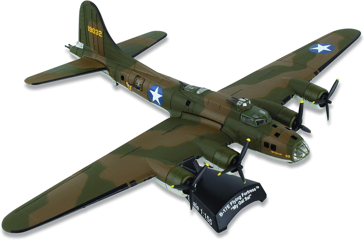 Daron Postage Stamp Series Collectible B-17E Flying Fortress “My Gal Sal” 1/155