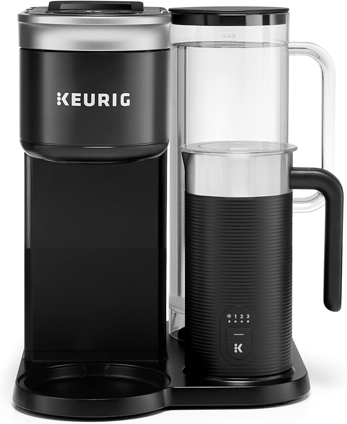 Keurig K-Cafe SMART Single Serve K-Cup Pod Coffee Maker, Black