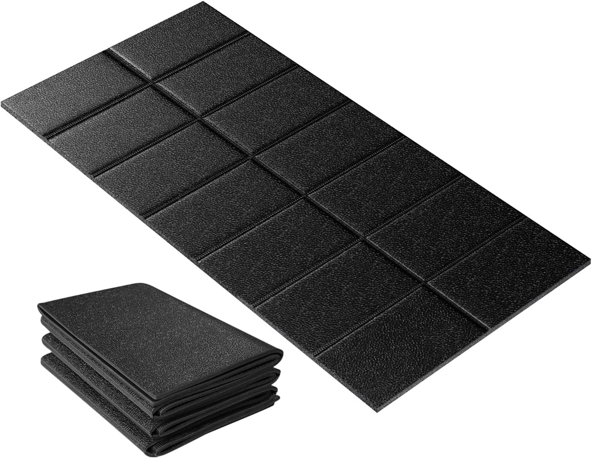 Walking Pad Mat for Carpet, Treamill Mat for Hardwood Floors, High Density, 1/4 Thickness, Foldable, Floor Protection for Bike, Elliptical, Treadmill