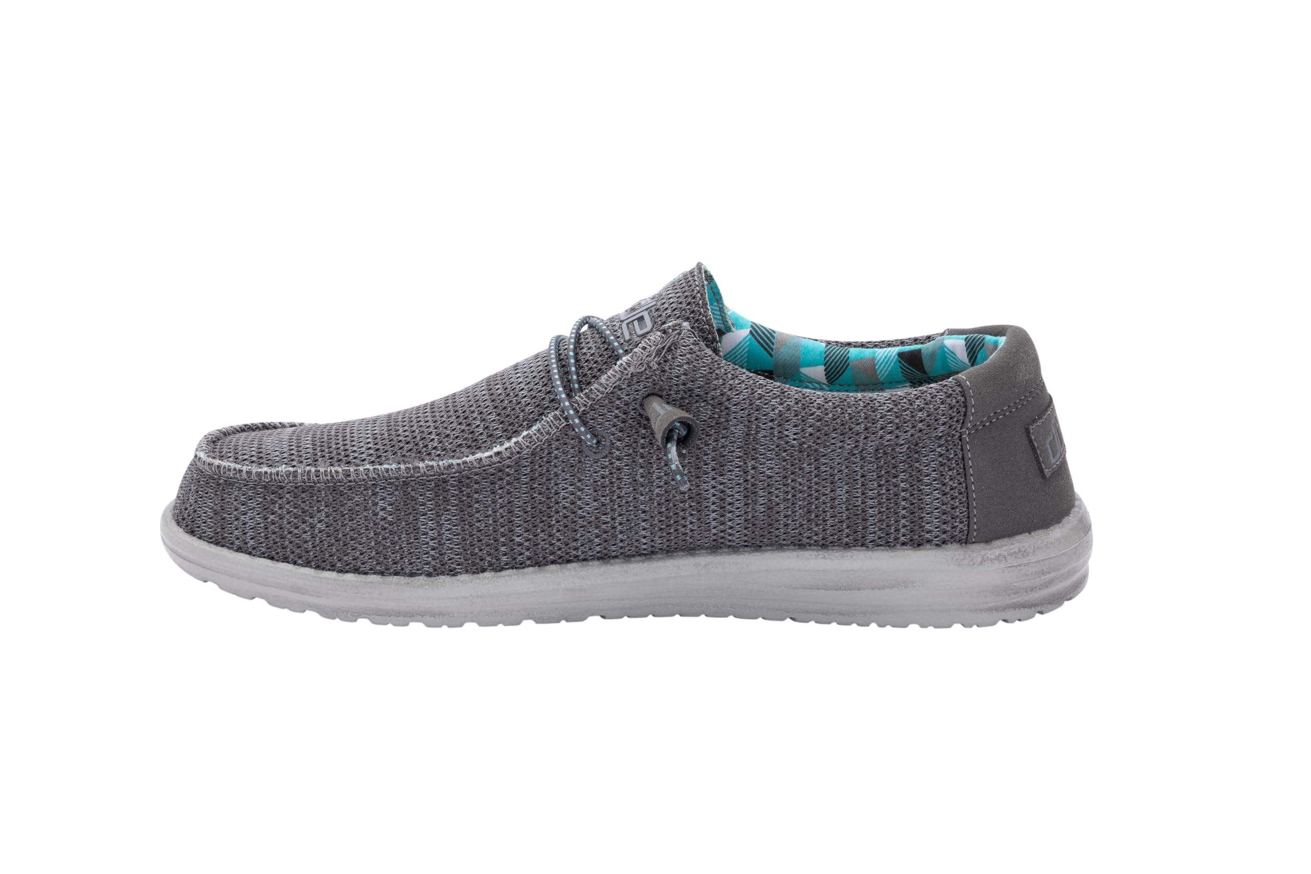 Hey Dude Wally Eco Funk - Charcoal (Size: Men's 9) (Damaged Box Product New!)