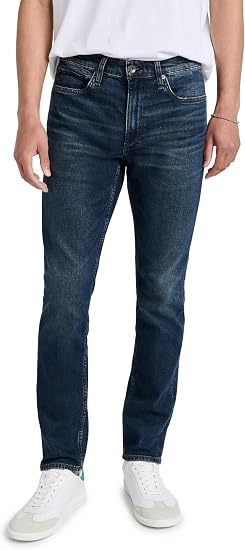Rag & Bone Men's Fit 2 Authentic Stretch Jeans, Cole, (Size: 34 x 32)