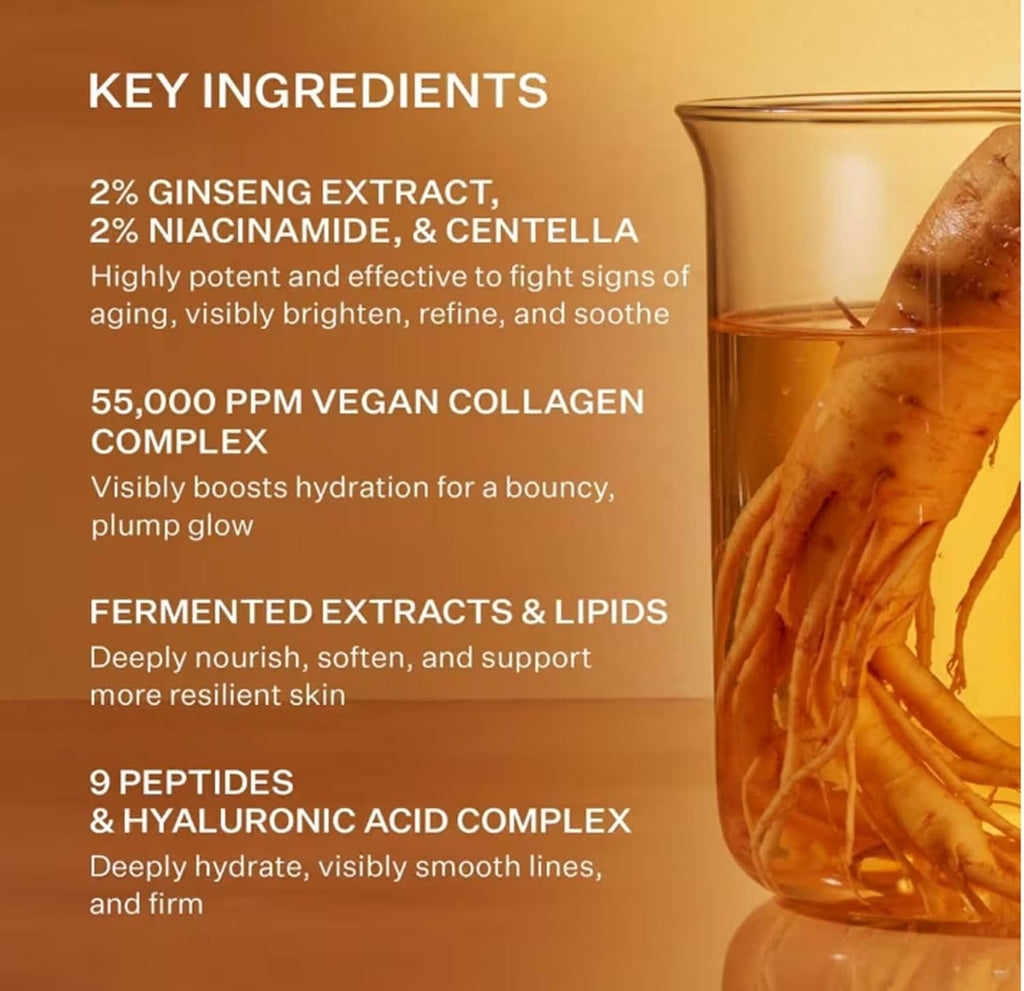 Peach & Lily Glass Skin Ginseng Collagen Mask Pack of 7