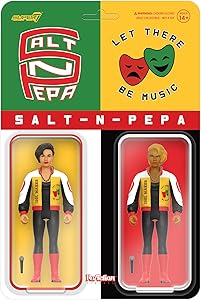 Super7 Salt-n-Pepa Reaction Figures - Salt-n-Pepa (2-Pack) Action Figure(New Open Box)