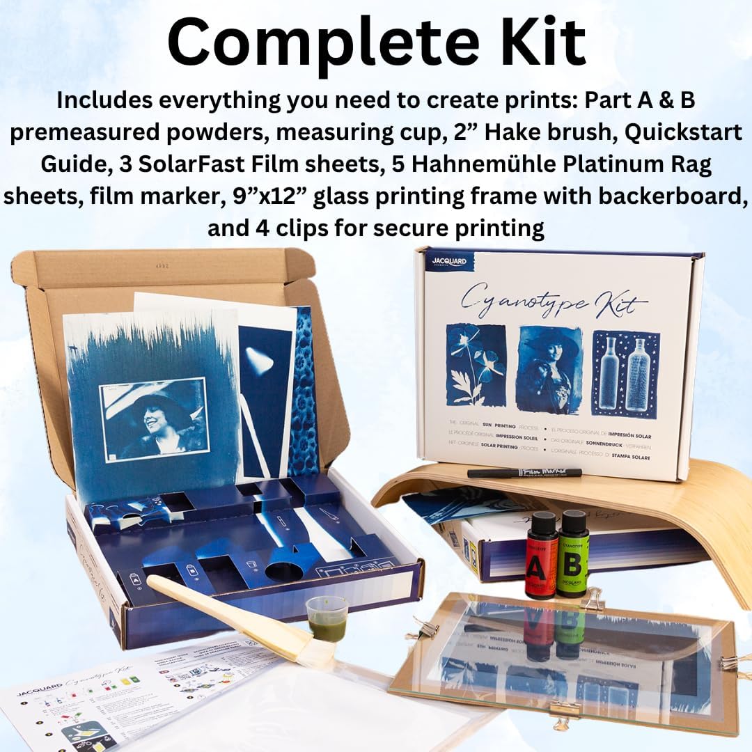 Jacquard Cyanotype Kit – Sun Printing Kit