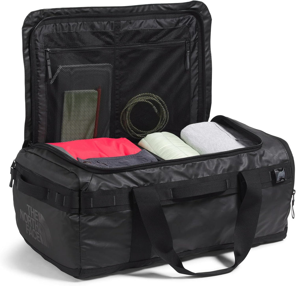 THE NORTH FACE Base Camp Voyager Duffel, TNF Black/Asphalt Grey, 62 Liter