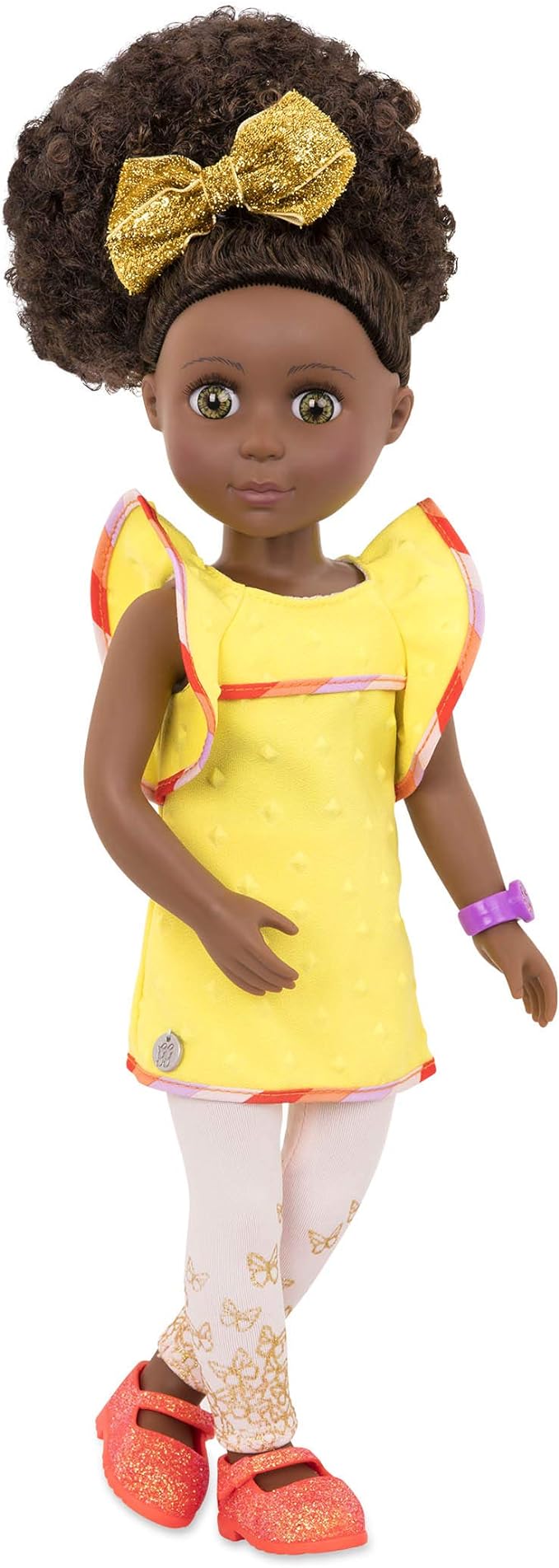 Glitter Girls - Nelly 14-inch Poseable Fashion Doll - Dolls for Girls Age 3 & Up, Yellow (New, Open Box)