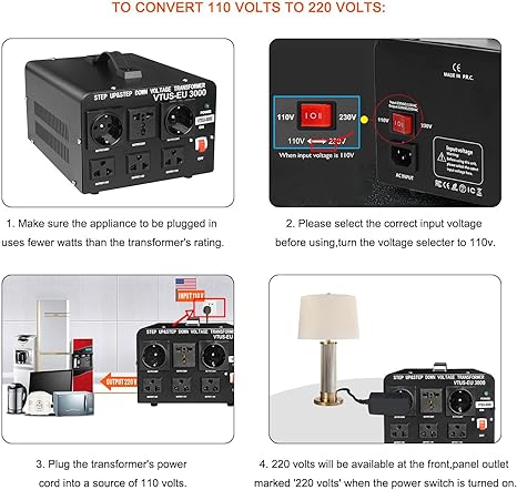 LVYUAN Voltage Converter (VTUS-3000) $139.99