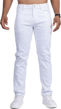 Barabas Men's Rhinestone Casual Denim Stretch Jeans 5JES03 (Size 34)