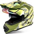 Orthrus Dual Sport Adventure Motorcycle Helmet DOT Certified for Adults ATV UTV Dirt Bike Snowmobile Off Road Helmets