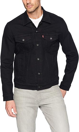 Levi Strauss & Co. The Unbasic Trucker-Black Stretch-New with tags