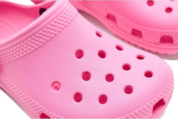 Crocs Unisex Kids Classic Clogs (Toddler) Pink Lemonade 7 Medium Toddler