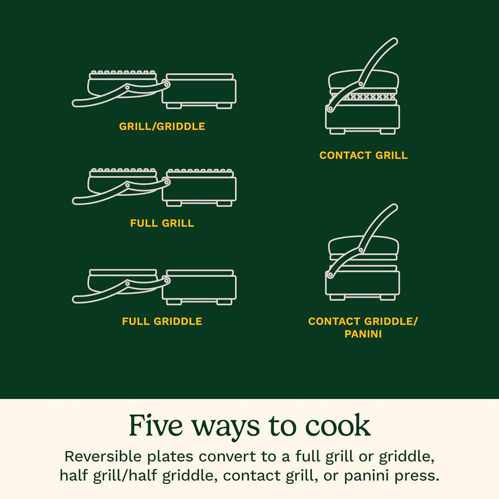 Cuisinart Electric Griddler FIVE Countertop Grill - Stainless Steel