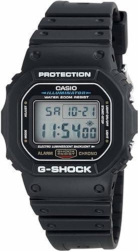 Casio Men's G-Shock Quartz Watch with Resin Strap, Black, 20  (OPEN BOX)