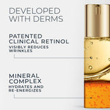 RoC Retinol Correxion Deep Wrinkle Retinol Face Serum with Ascorbic Acid, Anti-Aging Treatment for Fine Lines, Dark Spots, Post Acne Scars, 1 Oz (Packaging May Vary)