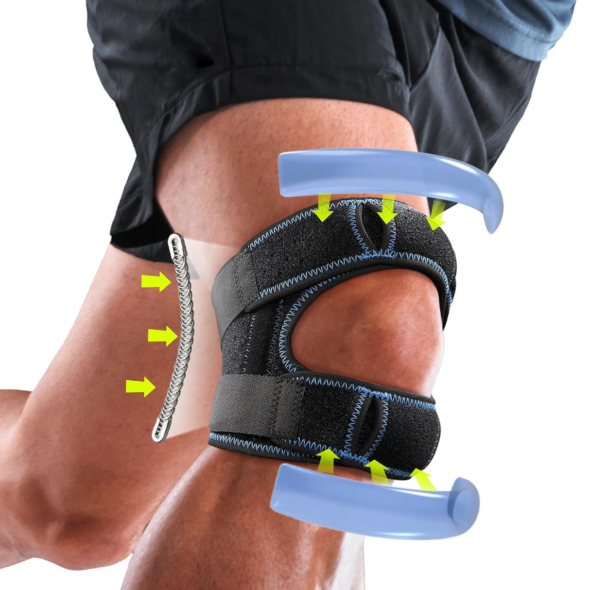 LETSHAKE Patellar Tendon Support Strap Large