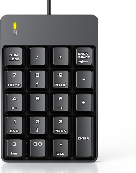 Wired Numerical Keypad Model: SK-051 (New, Open Box)