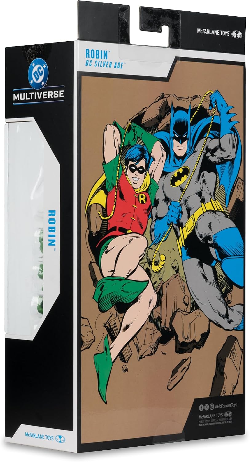 DC Multiverse Silver Age 7 Inch Action Figure Exclusive - Robin Gold Label