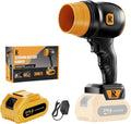21V Cordless Leaf Blower, Lightweight Handheld 67 MPH Compact Yard Blower for Patio/Garage & Window Track Cleaning – Battery & Fast Charger Included