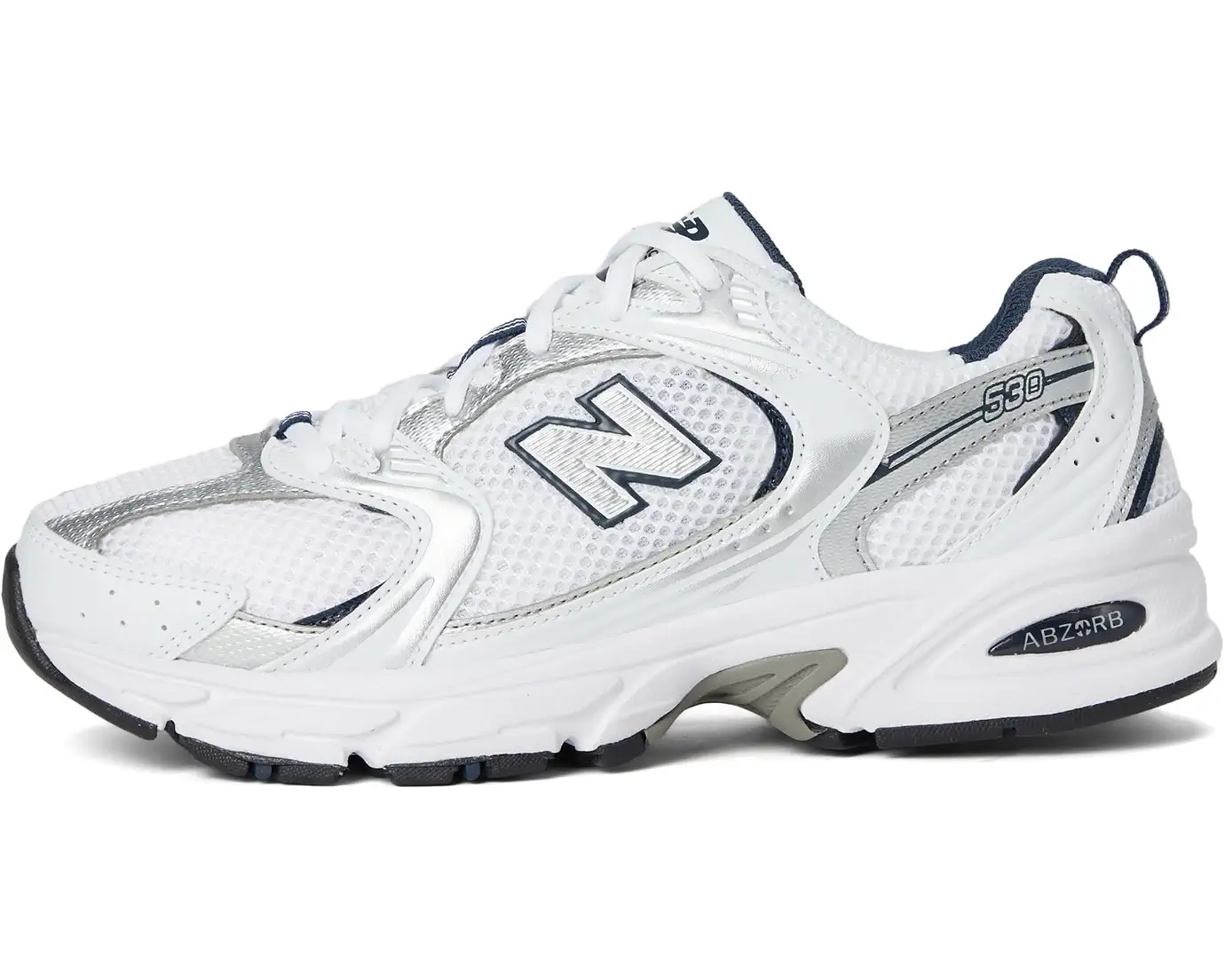 NEW BALANCE Unisex The Classics 530 - White/Natural Indigo - W9.5/M8