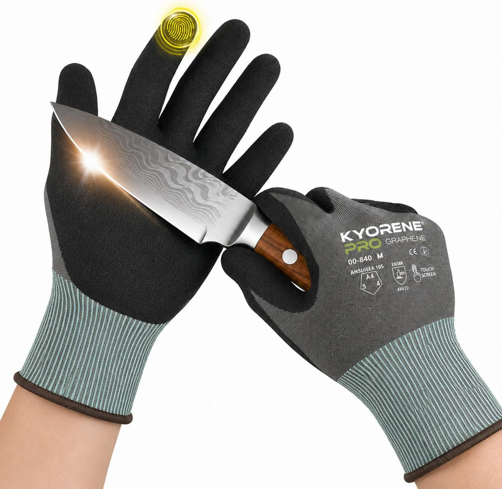 Armor Guys 00-840 Cut Resistant Work Gloves, ANSI A4, Medium, 1 Pair