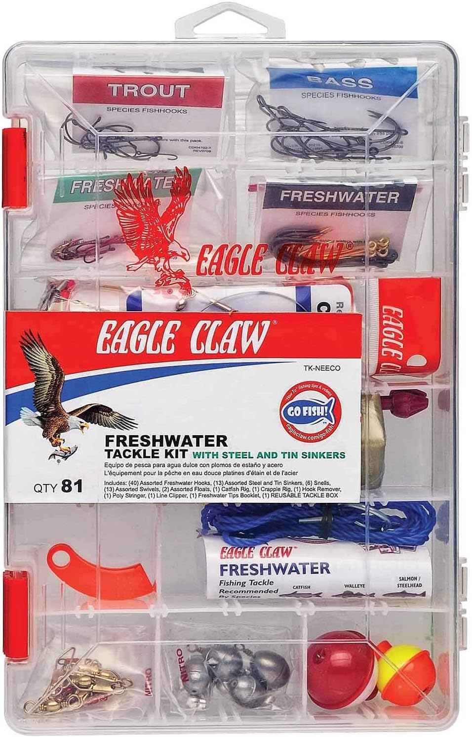 Eagle Claw Freshwater Tackle Kit