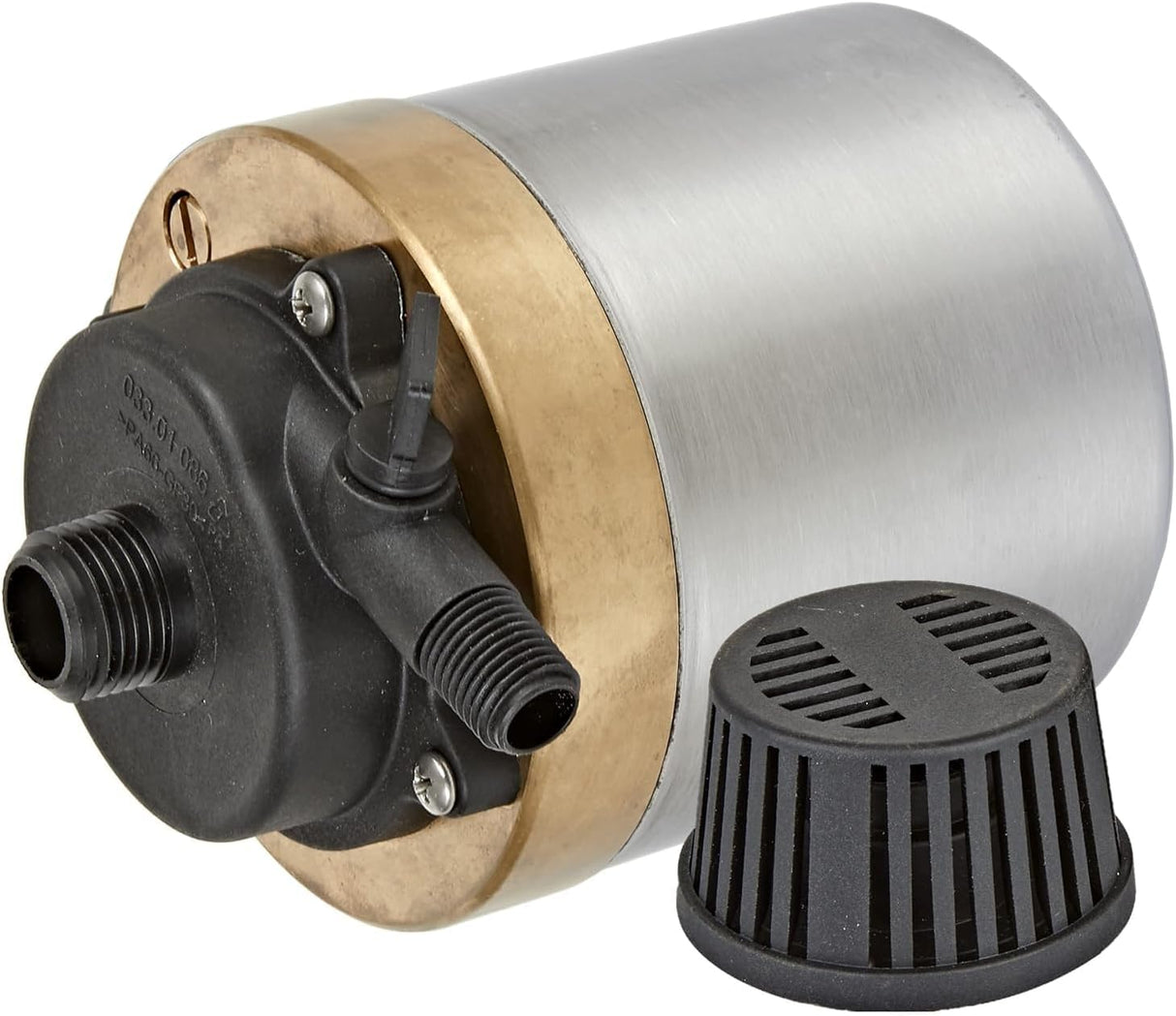 Little Giant S580PT-20 115 Volt, 740 GPH Oil-less Stainless Steel and Bronze Direct Drive Pump for Fresh or Salt Water Ponds or Fountains, Steel