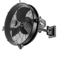 MULE 18 Inch Wet-Rated Outdoor Wall Fan XL, Plug-In Mount