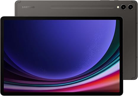 SAMSUNG Galaxy Tab S9+ 5G Plus 12.4” 256GB (Unlocked), AMOLED Screen, S Pen Included, Long Battery Life, Auto Focus Camera, Dolby Audio, Graphite (Renewed)