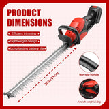 Electric Hedge Trimmers 24v Cordless Hedge Trimmer with 2 Batteries & Charger Included