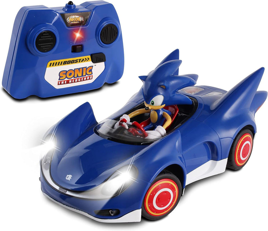 NKOK Sonic & Sega All Stars Racing RC Car - Remote Control, Ages 6+