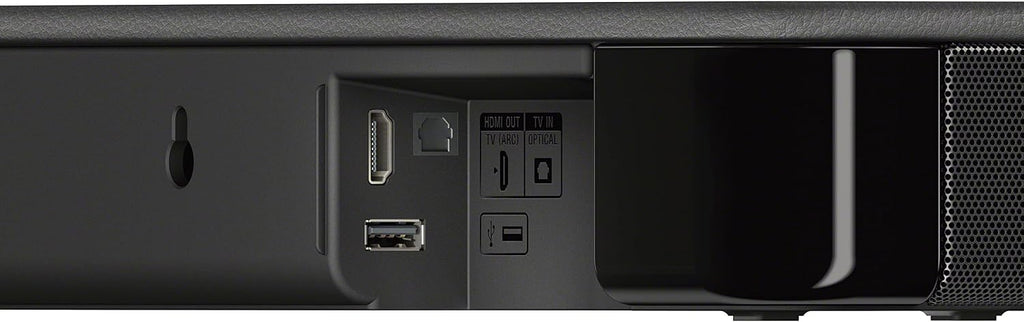 Sony S100F 2.0ch Soundbar with Bass Reflex Speaker, Integrated Tweeter and Bluetooth (HTS100F)