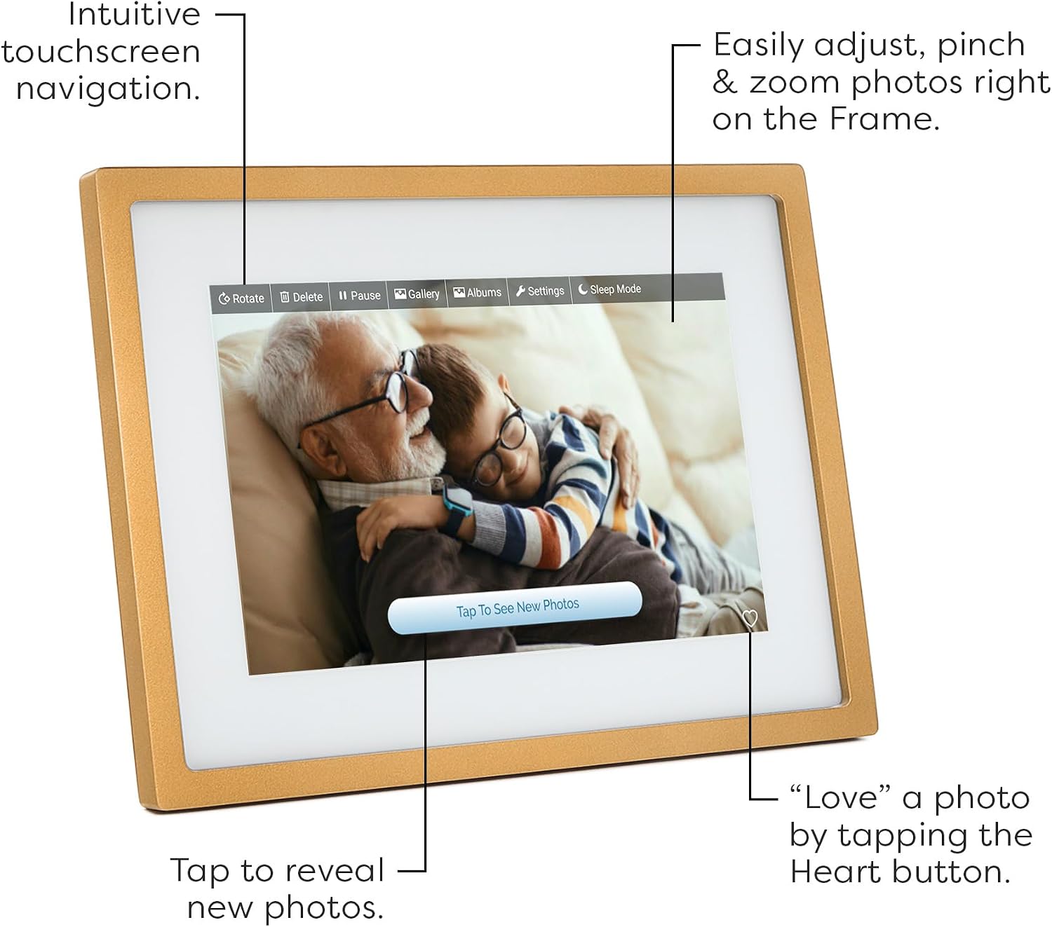 SKYLIGHT Frame 10" - Gold (04)