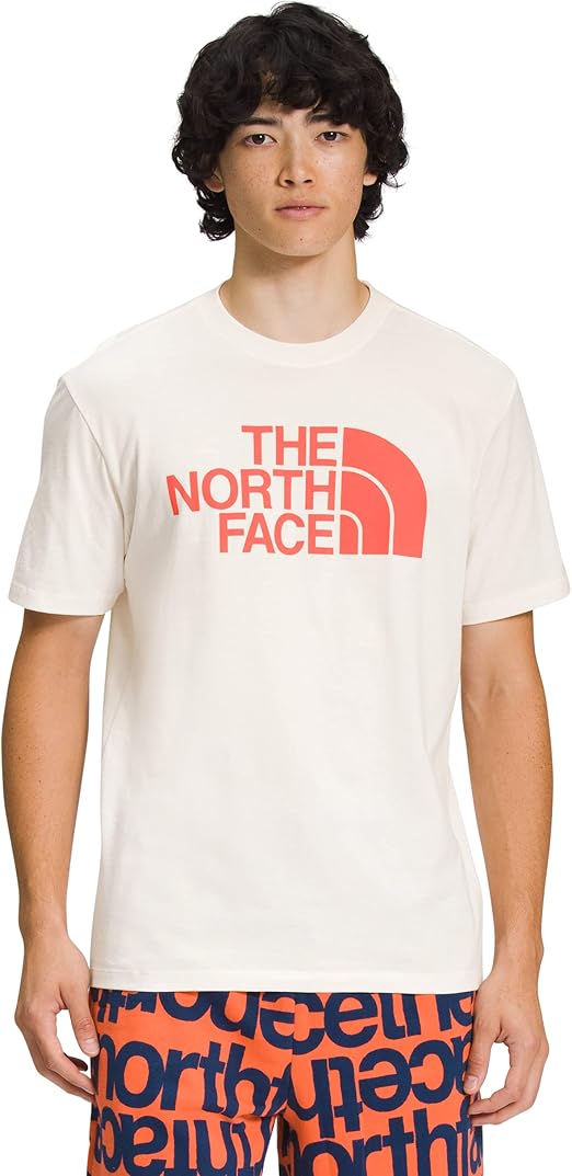 The North Face Division Shortsleeve Half Dome Tee - Orange NWT