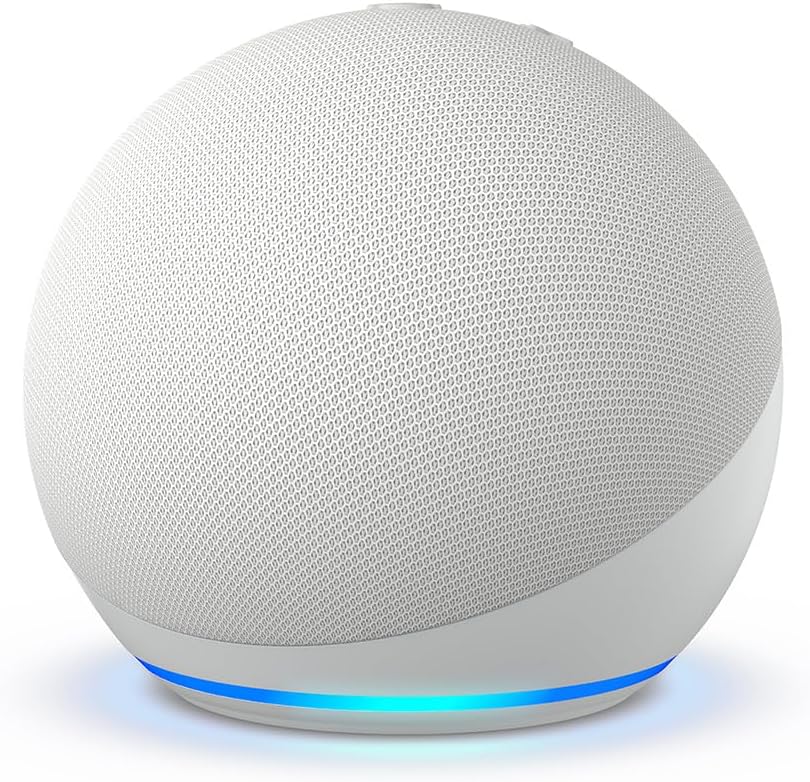 Amazon Echo Dot (newest model) , Glacier White