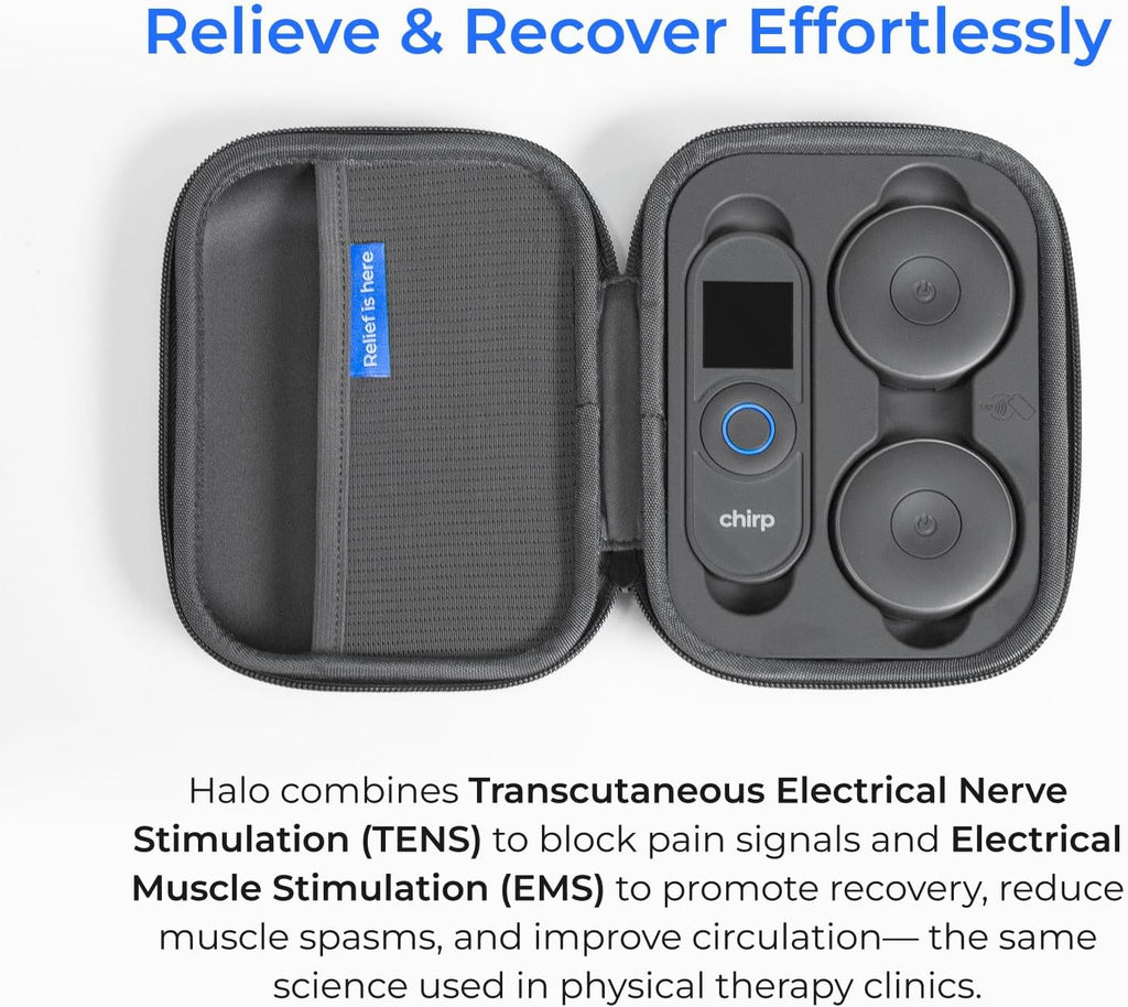 Chirp Halo Wireless Muscle Stimulator (Double - Slate)