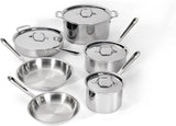 All-Clad D3 Stainless Steel 10 Piece Cookware