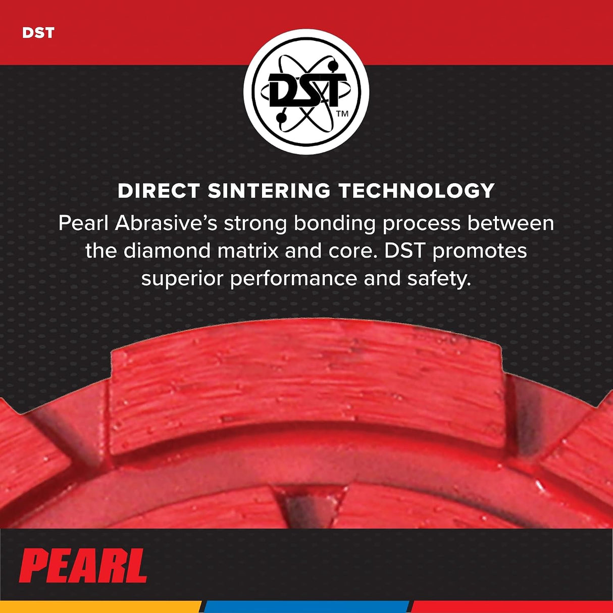 PEARL ABRASIVE CO. Pro-V 4" Double Row - Concrete/Masonry