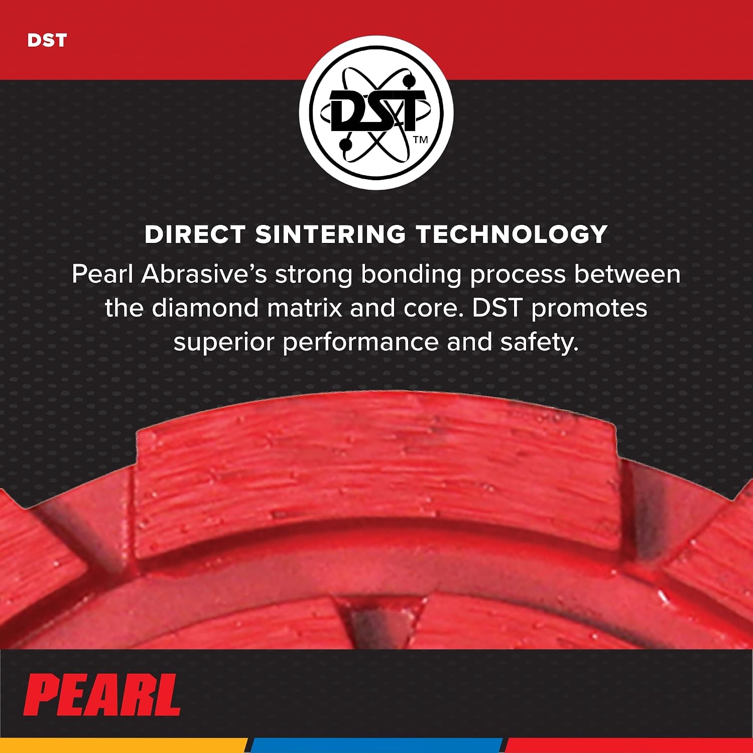 PEARL ABRASIVE CO. Pro-V 4" Double Row - Concrete/Masonry