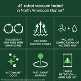 iROBOT | ROOMBA PLUS 405 | Combo Robot Vacuum and Mop with AutoWash Dock | LiDAR Navigation | White