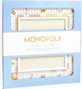 WS Game Company Monopoly Bianco Edition Deluxe White Wood Board Game Set