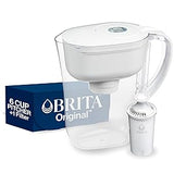 Brita Metro Water Filter Pitcher with SmartLight Change Indicator, BPA-Free ( 6 - cup )