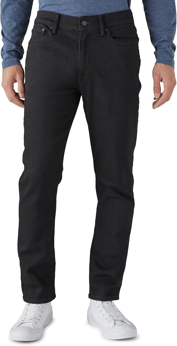 Lucky Brand Men's 410 Athletic Fit Jean - Black Rinse - Size 40x32