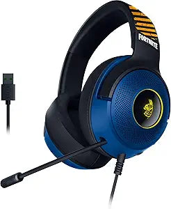 Razer Kraken V3 X Wired USB Gaming Headset: 285g Lightweight Build - Triforce 40mm Drivers - HyperClear Cardioid Mic - 7.1 Surround Sound - Chroma RGB Lighting - Fortnite Edition